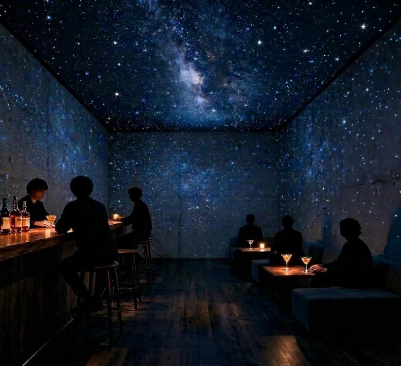 「100万個の星空に包まれる、完全予約制の没入カフェバー」 ― 空間課金型スモールビジネスの新モデル ―